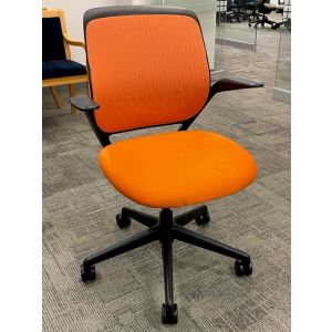 Steelcase Cobi Chair (Orange/Black)