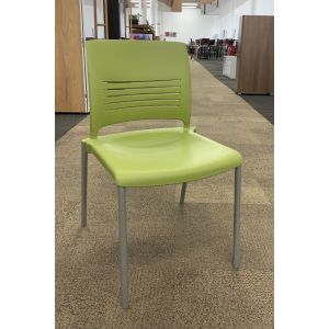 KI Strive Armless Stack Chair (Green)