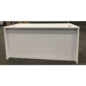 KAI/i5 Industries 30x60 Rectangular Double Ped Desk - White