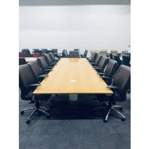 NienKamper 14' Maple Conference Table