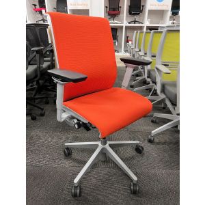 Steelcase Think Task Chair (Orange/Platinum)