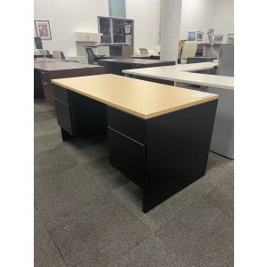 Group Lacasse Maple Straight Desk - 60" x 30"