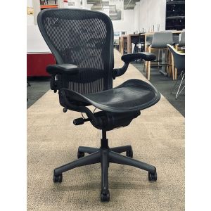 Herman Miller Aeron 'C' Work Chair (Carbon) 3 Tab