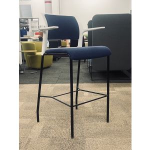Steelcase Move Bar Height Stools (Blue/White)