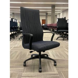 Steelcase Chord High Back Conference Chair (Blue/Black)