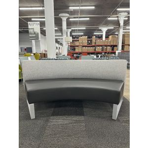 Group Lacasse Curved Bench (Grey)