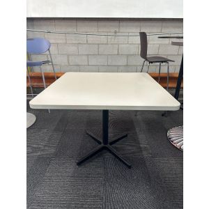 Steelcase 36" x 36" Grey Squared Café Table