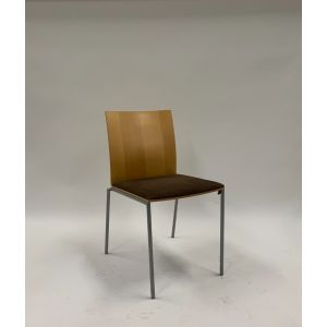 Stack Chair (Maple/Brown)
