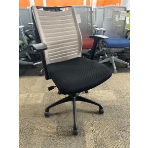 Refreshed Purl Task Chair (Beige/black)