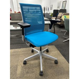 Steelcase Think Task Chair (Blue/Platinum)