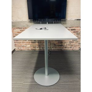 Grey Laminate Bar Height Conference Table - 72" x 36"