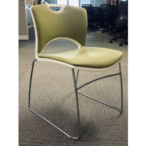 SitOnIt OnCall Upholstered Multipurpose Chair (Green/White)