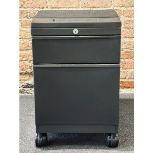 Teknion Mobile Box/File Pedestal W/ Cushion Top