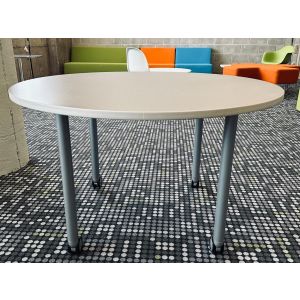Grey 54" Round Table