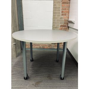 Grey 36" Round Table