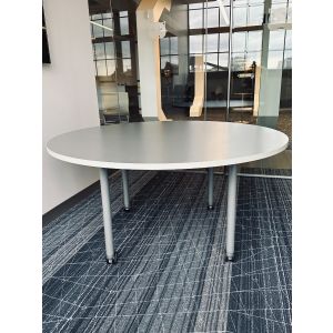Grey 58" Round Table