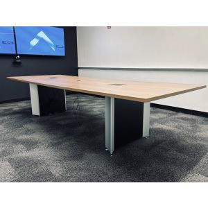 11' Teknion Audience Laminate Conference Table 132" x 48"
