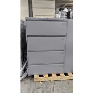 Global Evolve 4H 42"W Lateral File (Grey)