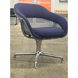 Steelcase SW_1 Conference Chair (Purple/Chrome)
