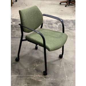 Encore Seating Mobile Stack Chair (Green Scribbles)