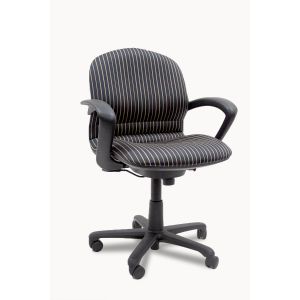 Steelcase Rally 457 Conference Chair (Black Stripes)