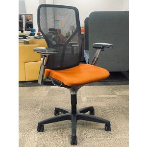 Allsteel Acuity Task Chair (Black/Orange)