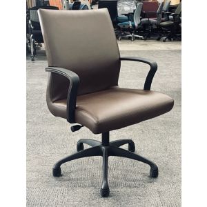 Steelcase Chord Mid Back Conference Chair (Brown)
