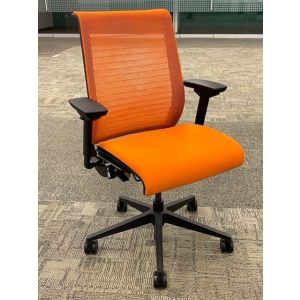 Steelcase Think Task Chair (Orange/Black)