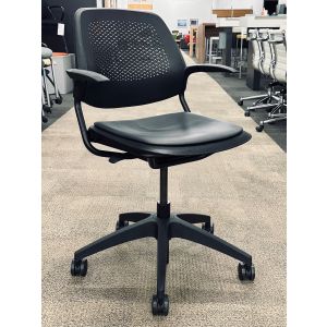 Allsteel Inspire Multi Purpose Chair (Black/Black)