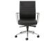 New Beniia Etano CL conference chair has  Jet Black upholstery with polished aluminum base and polished aluminum armrests.<br><br>Features:<br>- Synchro tilt mechanism with 3-position lock<br>- Adjustable tilt tension<br>- 4?Axis adjustable armrests with 