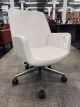 Steelcase Bindu Executive Chair (White/Chrome)