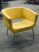 Allemuir Lola Side Chair (Yellow/Chrome)