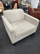 Bernhardt White Lounge Chair