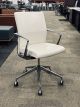 Stylex Sava Conference Chair (White/Chrome)