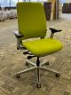 Steelcase Amia Task Chair (Green/Platinum - Chrome)