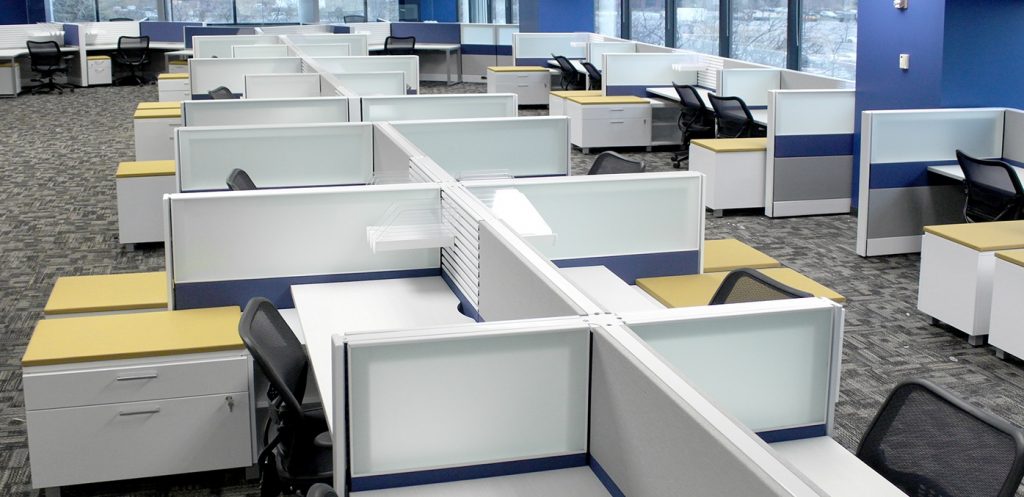 Herman Miller Ethospace Call Center Style Stations
